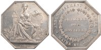 France Token Notary, Silver, Lerouge:35 -