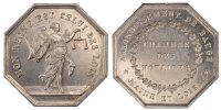 France Token Notaires de Baugé, Maine et Loire, Silver, Lerouge:34 -