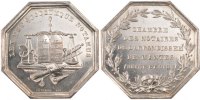 France Token Notary, Silver, Lerouge:182 -
