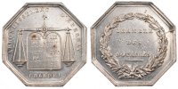 France Token Notary, Silver, Lerouge:127 -