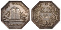 France Token Notary, Silver, Lerouge:99c -