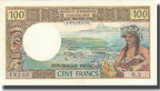 New Caledonia 100 Francs Banknote, 1971, KM:63a -