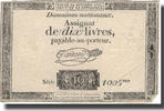 France 10 Livres 1792-10-24, KM:A66a -