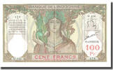 Tahiti 100 Francs VZ+ -