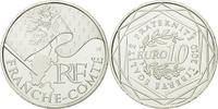 France 10 Euro Franche-Comté, Silver, KM:1653 -
