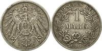 GERMANY - EMPIRE Mark Coin, Wilhelm II, Silver, KM:14 -