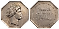 France Token Agriculture and Horticulture, Silver -