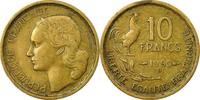 France 10 Francs Coin, Guiraud, Beaumont - Le Roger -