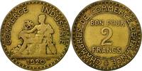 France 2 Francs Coin, Chambre de commerce, Paris -