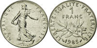 France Franc 1985 Paris Coin, Semeuse, Paris, Nickel, KM:925.1 VZ 9.27 &pound;  +  4.19 &pound; shipping