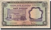 Nigeria 1 Pound Banknote, KM:12a -