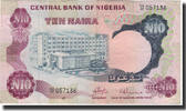 Nigeria 10 Naira Banknote, Undated (1973-78), KM:17a -