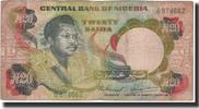 Nigeria 20 Naira Banknote, undated (1977-84), KM:18c -