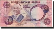 Nigeria 10 Naira Banknote, Undated 1979-1984, KM:21c -