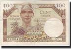 France 100 Francs 1947 French Treasury, Fayette:VF32.1, KM:M9 -