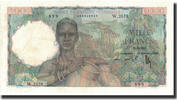 French West Africa 1000 Francs Banknote, 1952-12-19, KM:42 -