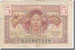 France 5 Francs 1947 French Treasury, Fayette:29, KM:M6a -