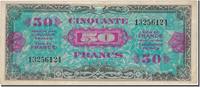 France 50 Francs 1944 Flag/France, Fayette:VF19.1, KM:117a -