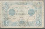 France 5 Francs 5 F 1912-1917 ''Bleu'', 1916-04-01, Fayette:2.38 -