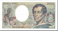 France 200 Francs 200 F 1981-1994 ''Montesquieu'' -