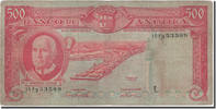 Angola 500 Escudos Banknote, 1962-06-10, KM:95 -