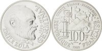 France 100 Francs Coin, Silver, KM:E131, Gadoury:900 -
