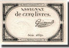 France 5 Livres Guinand, KM:A76 -