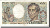 France 200 Francs Montesquieu, Fayette:70.2, KM:155a -