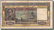 Belgium 100 Francs Banknote, 1948-03-20, KM:126 -
