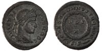 Nummus Coin, Crispus, Siscia, Copper, Cohen:44 -