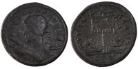 Nummus Coin, Crispus, Ticinum, Copper, Cohen:169 -