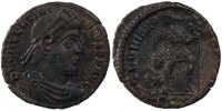 Nummus Coin, Valentinian I, Siscia, Copper, Cohen:12 -