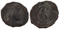 Nummus Coin, Valentinian I, Siscia, Copper, Cohen:37 -