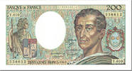 France 200 Francs Montesquieu, Undated (1982), Fayette:70.2 -