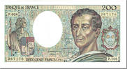 France 200 Francs Montesquieu, Undated (1984), Fayette:70.4 -