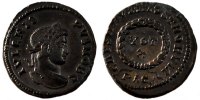 Nummus Coin, Crispus, Lyons, Copper, Cohen:44 -