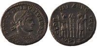 Nummus Constantine II, Lugdunum, Copper, Cohen:122 -