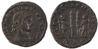 Nummus Coin, Constantius II, Trier, Copper, Cohen:104 -