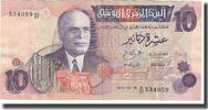 Tunisia 10 Dinars Banknote, 1973-10-15, KM:72 -