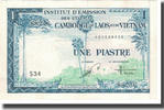 FRENCH INDO-CHINA 1 Piastre = 1 Kip Banknote, KM:100 -
