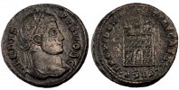 Nummus Coin, Crispus, Siscia, Copper, Cohen:120 -