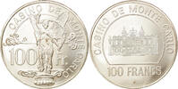 Monaco Token 100 Francs Casino de Monte Carlo, Silver -