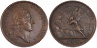 France Medal Louis XIV, Politics, Society, War, Bronze -