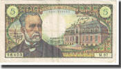 France 5 Francs Pasteur, 1969-06-05, Fayette:61.10, KM:146b -