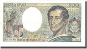 France 200 Francs Montesquieu, Fayette:70.2.1, KM:155f -