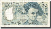 France 50 Francs 1992 Quentin de La Tour, Fayette:67.18, KM:152f SS 13.50 &pound;  +  4.19 &pound; shipping