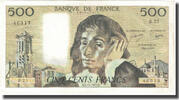 France 500 Francs Pascal, 1977-11-03, Fayette:71.17, KM:156d -