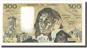 France 500 Francs Pascal, 1976-11-04, Fayette:71.15, KM:156d -