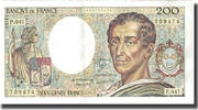 France 200 Francs Montesquieu, Fayette:70.2, KM:155a -