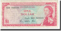East Caribbean States 1 Dollar Banknote, KM:13c -